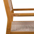 Christopher Knight Home Lysandra 5 pcs Acacia Wood Rope Weave Chairs Dining Set