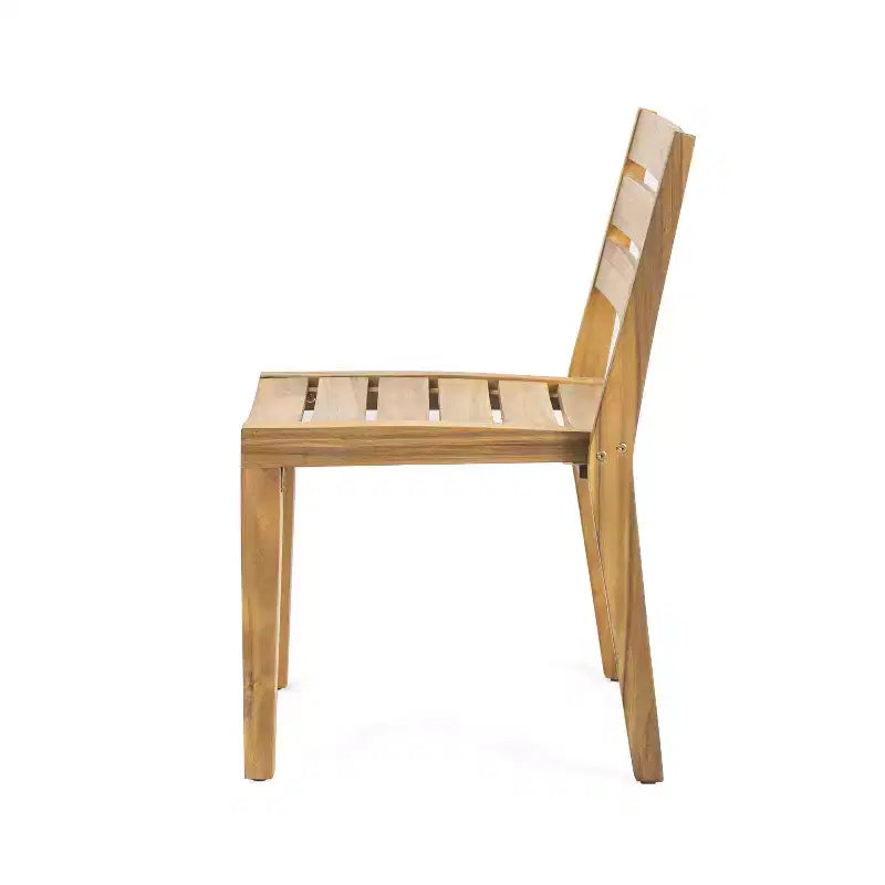 Christopher Knight Home Wren Outdoor 7-Piece Acacia Wood Dining Set, Teak