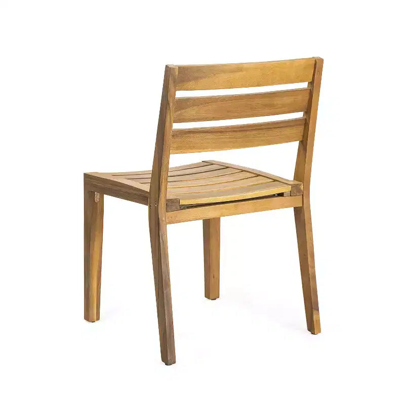 Christopher Knight Home Oasis 7 Pieces Rustic Patio Acacia Wood Dining Set, Teak