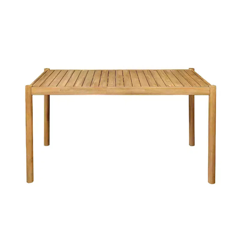 Christopher Knight Home Anson 5 Pieces Outdoor Rustic Acacia Wood Dining Set