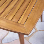 Christopher Knight Home Lenny Outdoor Acacia Wood 5 Piece Dining Set
