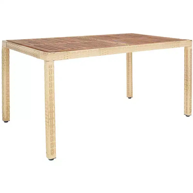 Ashwin Dining Set - Indoor/Outdoor - PAT7717 - Natural/White - Safavieh