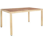 Ashwin Dining Set - Indoor/Outdoor - PAT7717 - Natural/White - Safavieh