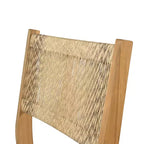 Christopher Knight Home Gaye 5 Pieces Outdoor Rattan and Acacia Wood Bar Set