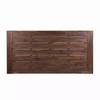 GDFStudio Preston Outdoor Acacia Wood and Wicker 6 Piece Dining Set