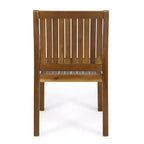 GDFStudio Argo Outdoor Acacia Wood 5 Piece Dining Set, Teak
