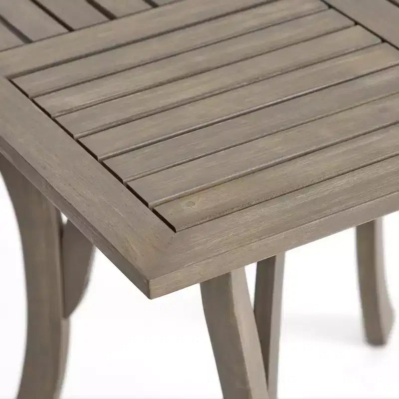 Christopher Knight Home Miro Outdoor Slatted Acacia Wood 5 Piece Dining Set