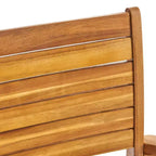 Christopher Knight Home Anchor Outdoor Slatted Acacia Wood 7 Piece Dining Set