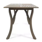 Christopher Knight Home Anchor Outdoor Slatted Acacia Wood 7 Piece Dining Set
