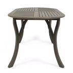 Christopher Knight Home Klondike Outdoor Acacia Wood and Wicker 7 Piece Dining Set with Cushions