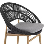 Christopher Knight Home Corey 7 Piece Rustic Outdoor Rattan, Metal and Acacia Wood Dining Set