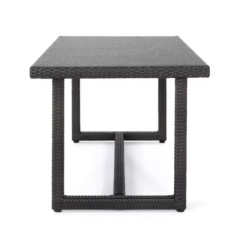 Christopher Knight Home Westley Outdoor Wicker 7 Piece Dining Set with Cushion