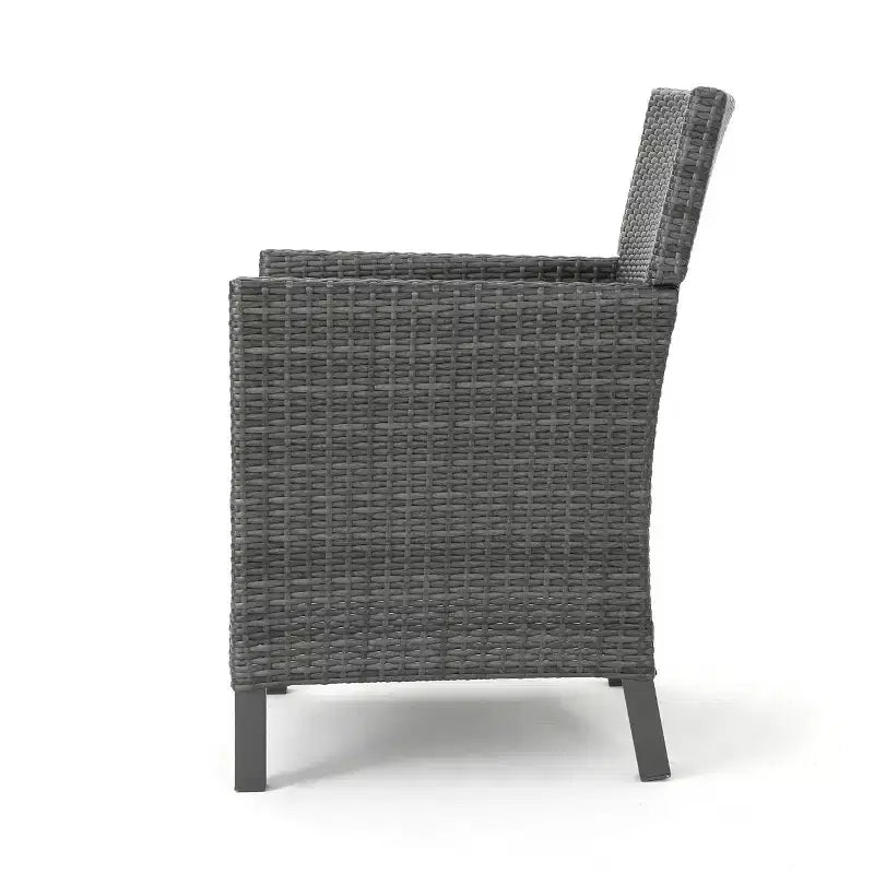 Christopher Knight Home Cypress Outdoor Wicker 5 Piece Dining Set with Cushion