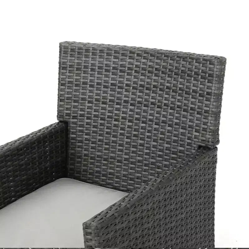 Christopher Knight Home Cypress Outdoor Wicker 5 Piece Dining Set with Cushion