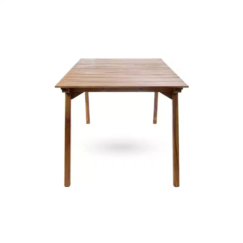 Christopher Knight Home Junaluska Outdoor Acacia Wood 7 Piece Dining Set, Teak