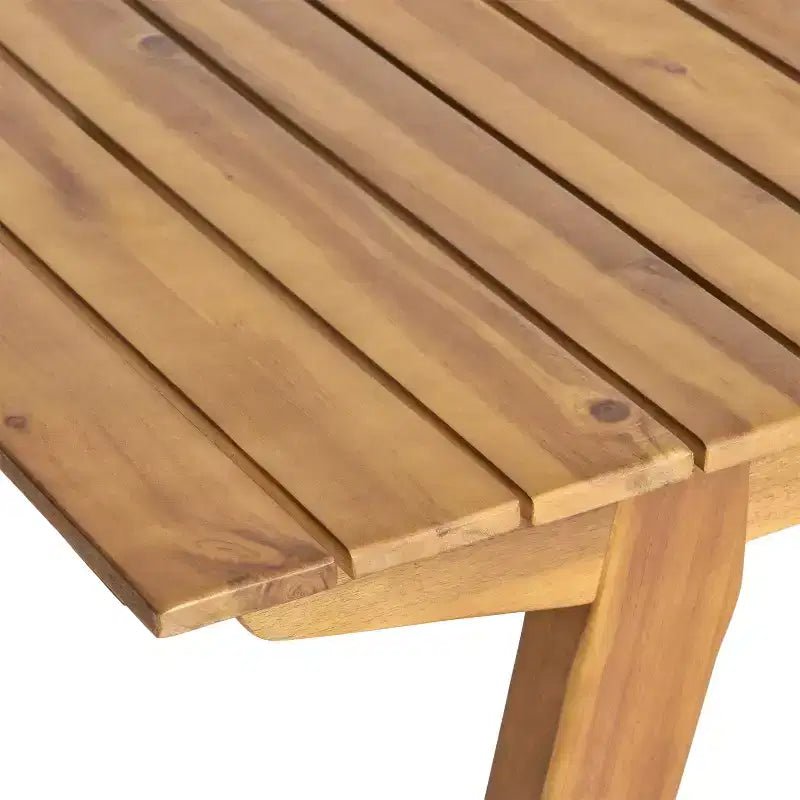 Christopher Knight Home Junaluska Outdoor Acacia Wood 7 Piece Dining Set, Teak