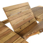 Christopher Knight Home Edgewood Outdoor Acacia Wood and Wicker 9 Piece Dining Set, Teak/Mixed Mocha
