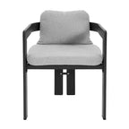 Christopher Knight Home Pula 7 Piece Outdoor Acacia Wood and Aluminum Dining Set with Umbrella Hole and Cushions
