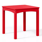 WestinTrends Treehouse Kids 5-Piece Modern HDPE Dining Table and Chairs Set