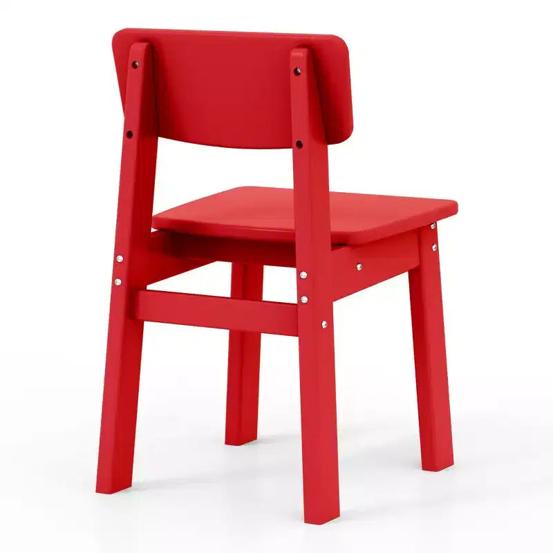 WestinTrends Treehouse Kids 5-Piece Modern HDPE Dining Table and Chairs Set