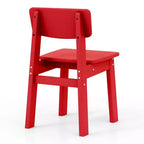 WestinTrends Treehouse Kids 5-Piece Modern HDPE Dining Table and Chairs Set