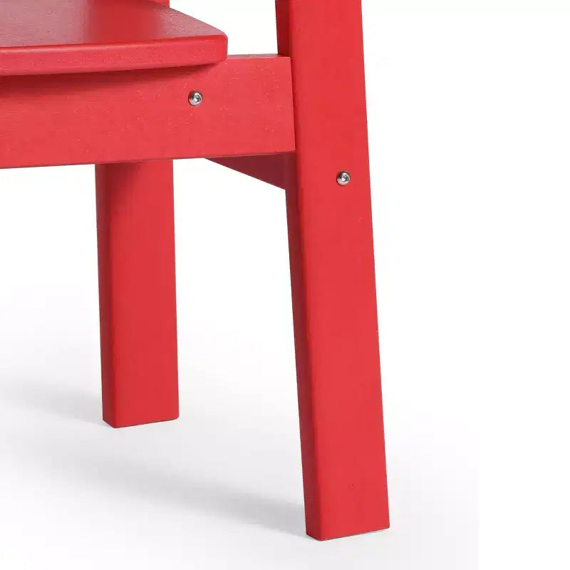 WestinTrends Treehouse Kids 5-Piece Modern HDPE Dining Table and Chairs Set