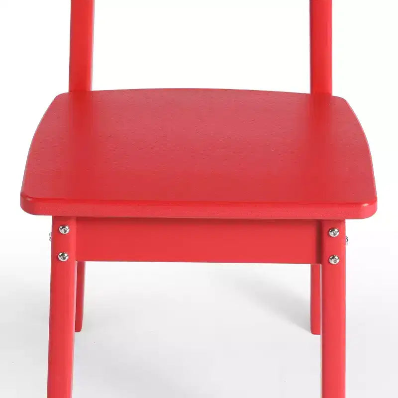 WestinTrends Treehouse Kids 5-Piece Modern HDPE Dining Table and Chairs Set
