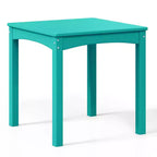 WestinTrends Treehouse Kids 5-Piece Modern HDPE Dining Table and Chairs Set