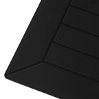 WestinTrends Playa 5-Piece Outdoor Square Patio Dining Table Set with Stackable Patio Dining Chairs