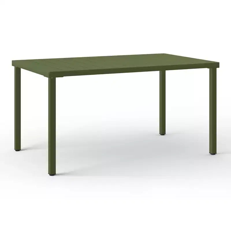 WestinTrends Playa 7-Piece Outdoor Patio Dining Table Set With Stackable Patio Chairs