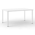 WestinTrends Playa 7-Piece Outdoor Patio Dining Table Set With Stackable Patio Chairs