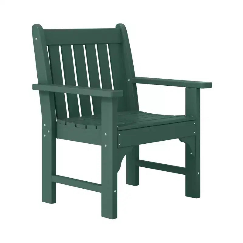 WestinTrends Malibu 5-Piece HDPE Outdoor Patio Chair and Round Table Dining Set