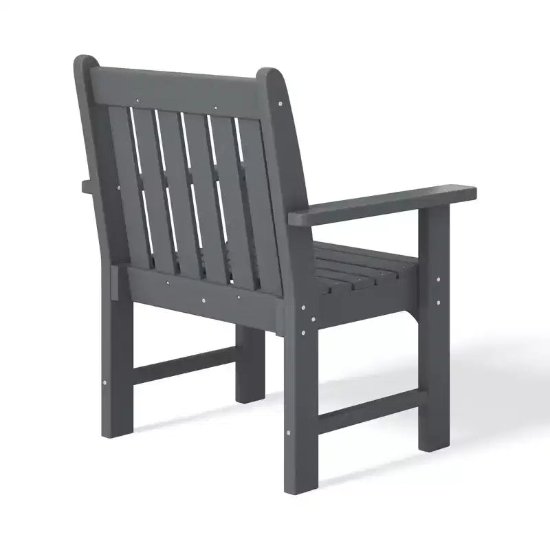 WestinTrends Malibu 5-Piece HDPE Outdoor Patio Chair and Round Table Dining Set