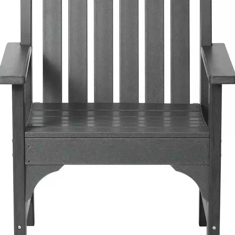 WestinTrends Malibu 5-Piece HDPE Outdoor Patio Chair and Round Table Dining Set
