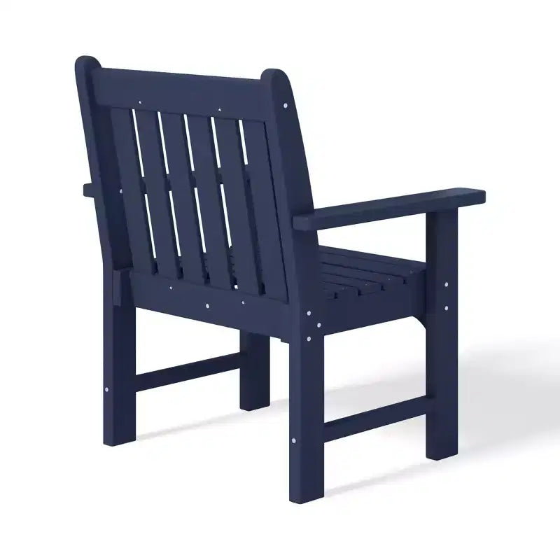 WestinTrends Malibu 5-Piece HDPE Outdoor Patio Chair and Round Table Dining Set