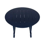 WestinTrends Malibu 5-Piece HDPE Outdoor Patio Chair and Round Table Dining Set