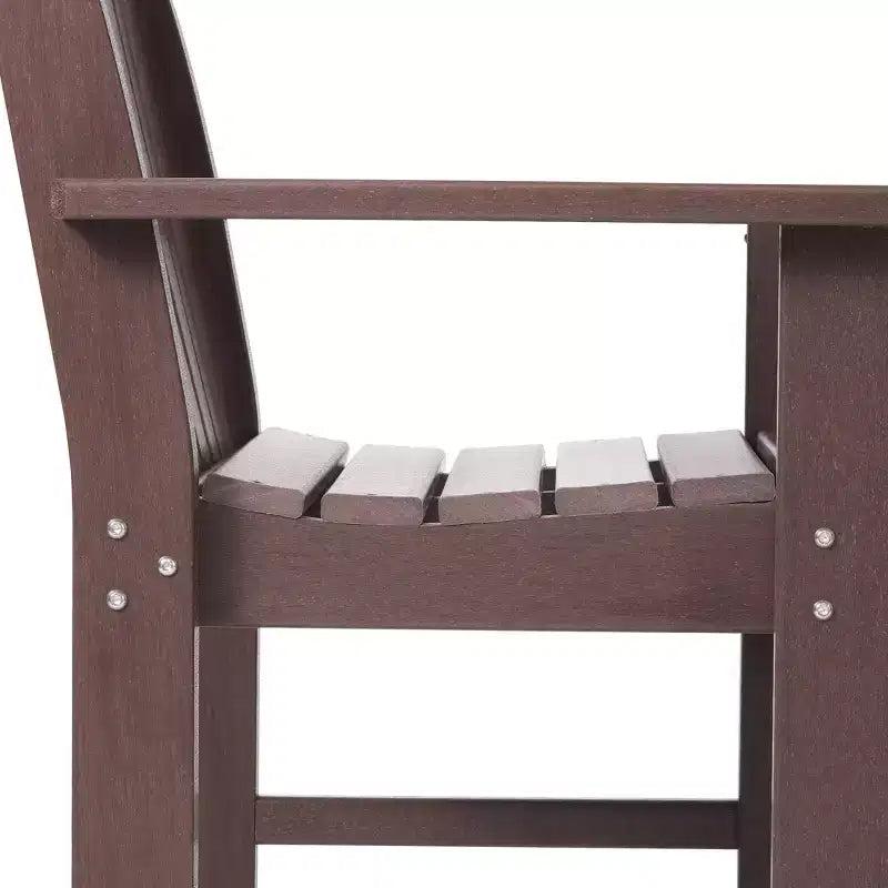 WestinTrends Malibu 7-Piece HDPE Outdoor Dining Patio Table and Chairs Set