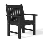 WestinTrends Malibu 7-Piece HDPE Outdoor Dining Patio Table and Chairs Set
