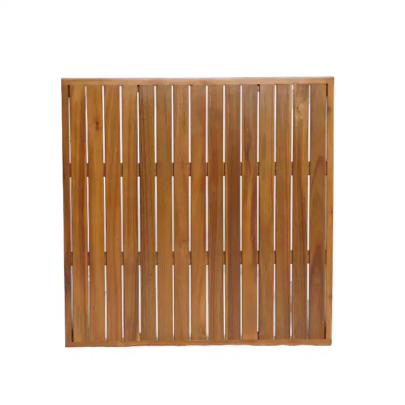Christopher Knight Home Goleta 3 Piece Outdoor Acacia Wood Bar Set with Water-Resistant Cushions