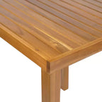 Christopher Knight Home Goleta 3 Piece Outdoor Acacia Wood Bar Set with Water-Resistant Cushions