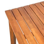 Christopher Knight Home Tensas Outdoor Acacia Wood 5 Piece Dining Set with Cushions