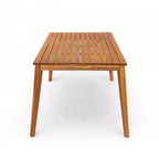 Christopher Knight Home Tensas Outdoor Acacia Wood 5 Piece Dining Set with Cushions