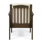 Christopher Knight Home Case 5 Piece Patio Acacia Wood Dining Set with Cushions