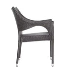 Christopher Knight Home Jerzie Outdoor Acacia Wood and Wicker 5 Piece Dining Set