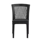 Christopher Knight Home Truda 7 Piece Patio Dining Set with 69 Rattan Table and Stackable Chairs