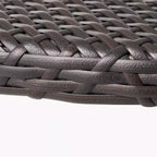GDFStudio Barnby Outdoor Wicker and Iron 3 Piece Bar Set