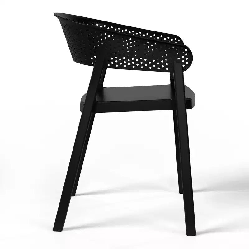 WestinTrends Playa 5-Piece Indoor Outdoor Metal Patio Dining Table Set With Stackable Patio Chairs