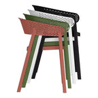 WestinTrends Playa 3-Piece Indoor Outdoor Metal Patio Dining Table Set With Stackable Patio Chairs