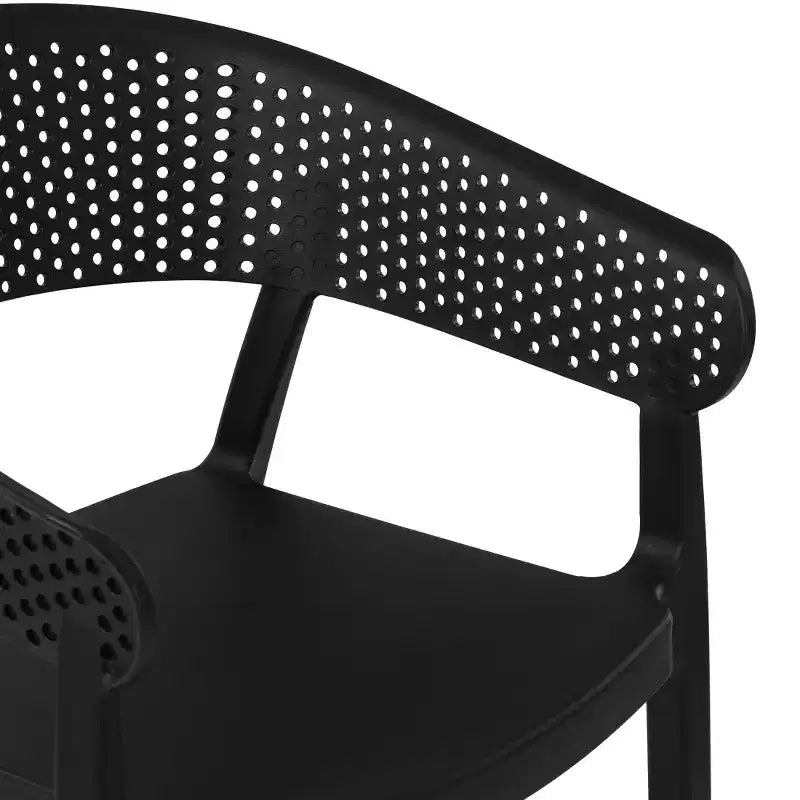 WestinTrends Playa 3-Piece Indoor Outdoor Metal Patio Dining Table Set With Stackable Patio Chairs