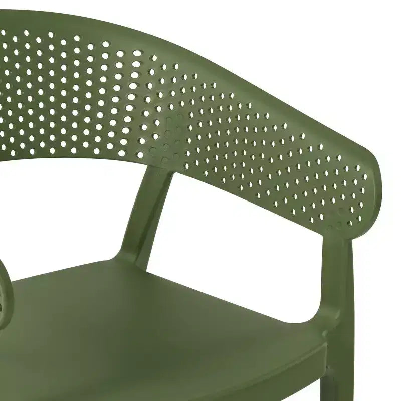 WestinTrends Playa 3-Piece Indoor Outdoor Metal Patio Dining Table Set With Stackable Patio Chairs